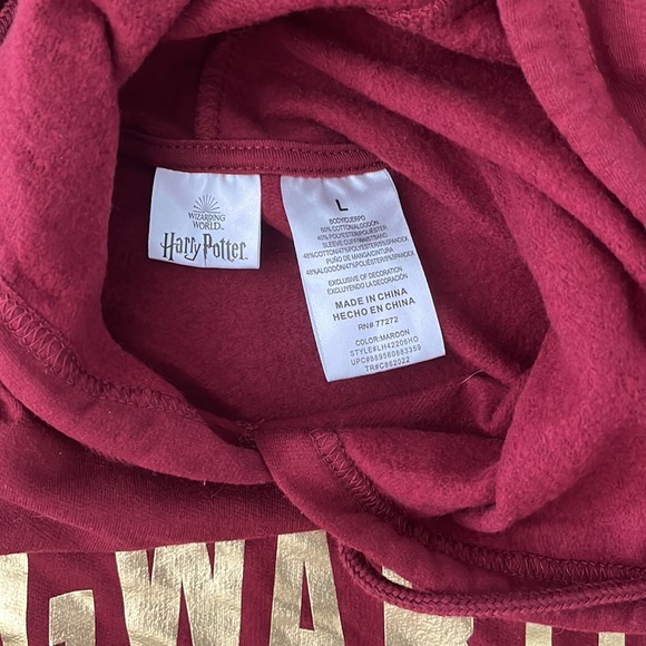 Harry Potter Hogwarts School of Witchcraft and Wizardry Hoodie - Picture 4 of 4